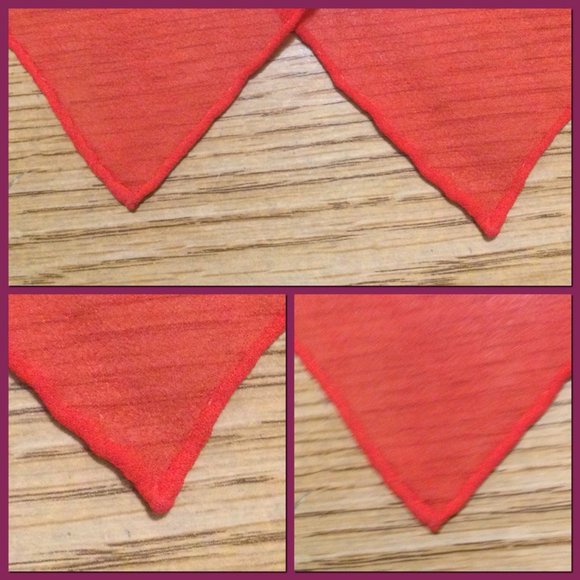 Vtg Oversized Scarf_064 - Picture 3 of 4